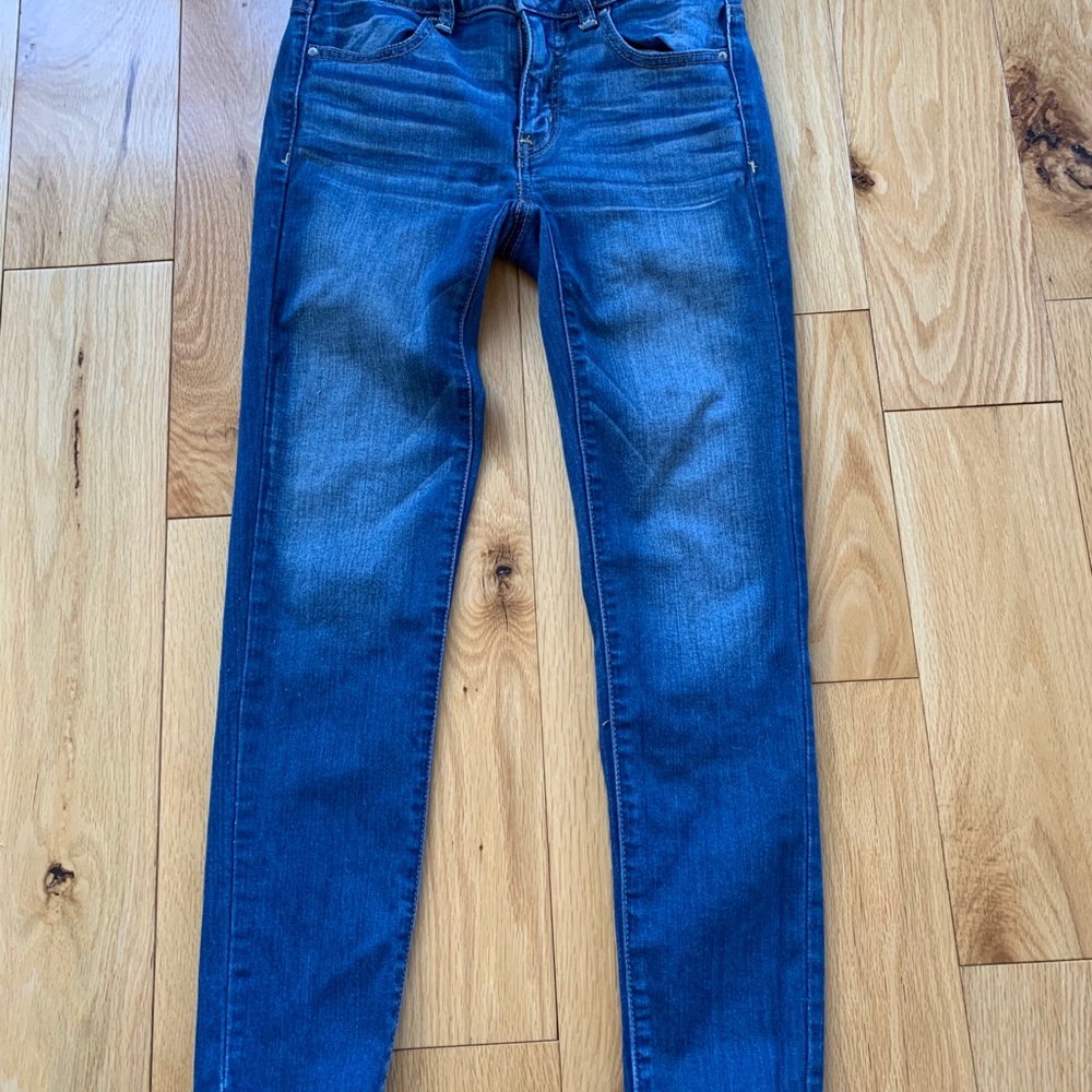 american eagle size 2 midi jeans